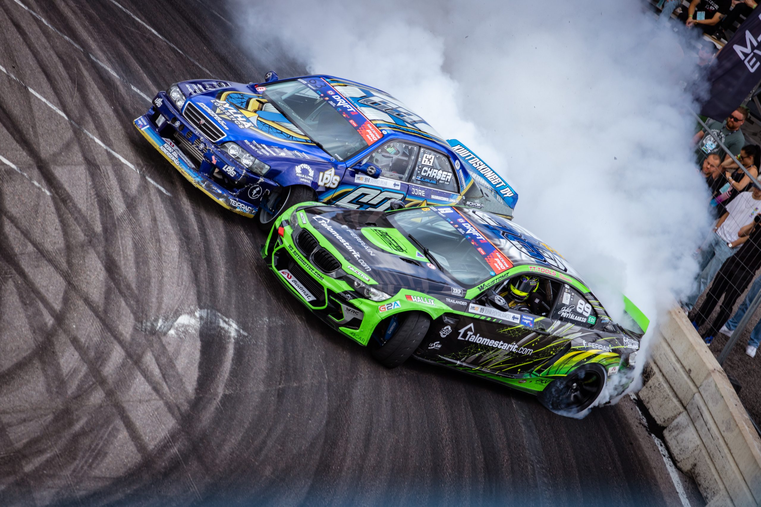 Driftingin SM Pro -sarja huipentuu viikonloppuna Ahvenistolla - Drift SM
