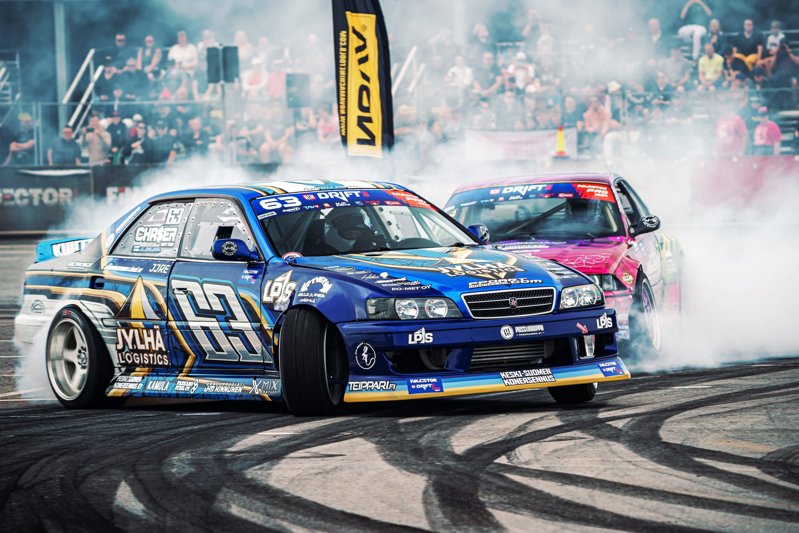 Koneita.com Driftingin Pro-luokan pääyhteistyökumppaniksi - Drift SM